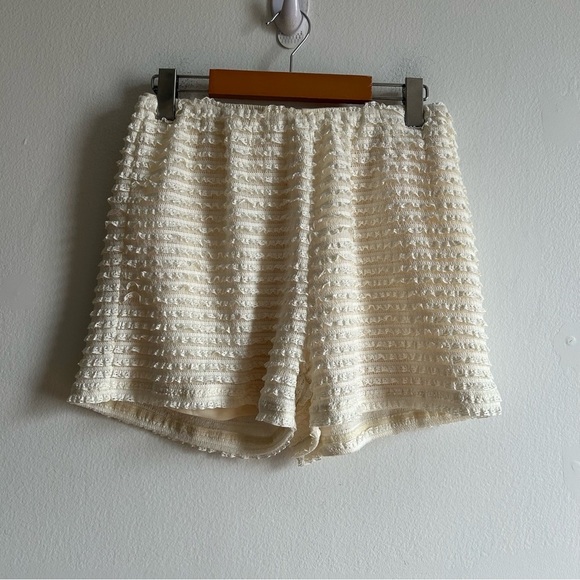Sofie Schnoor Sz S Knickers Ruffle Lace Romantic Off White Short - Picture 3 of 12